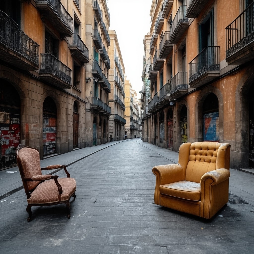 Vaciado de locales económicos en Pineda de Mar