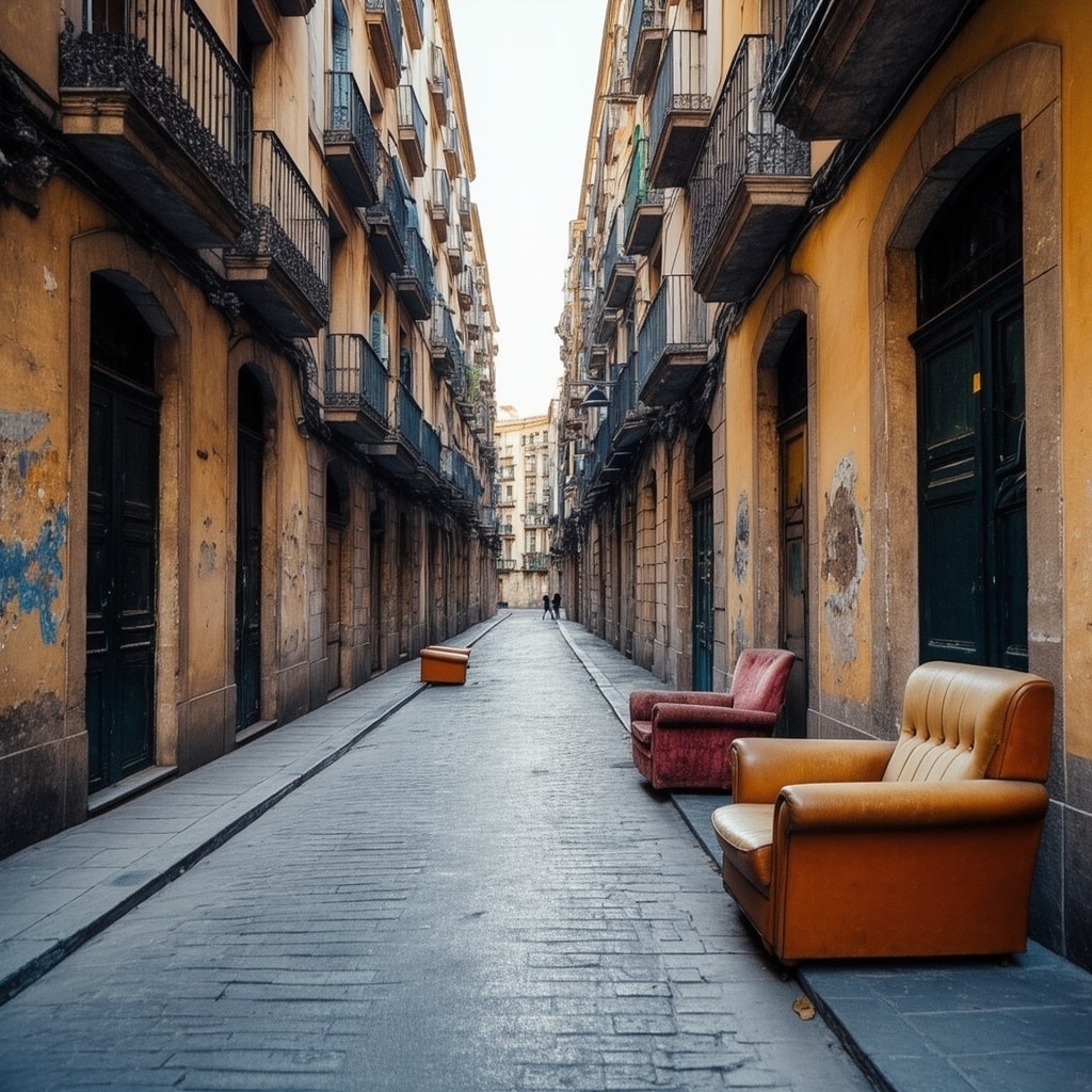 Vaciado de locales económicos en Mataró