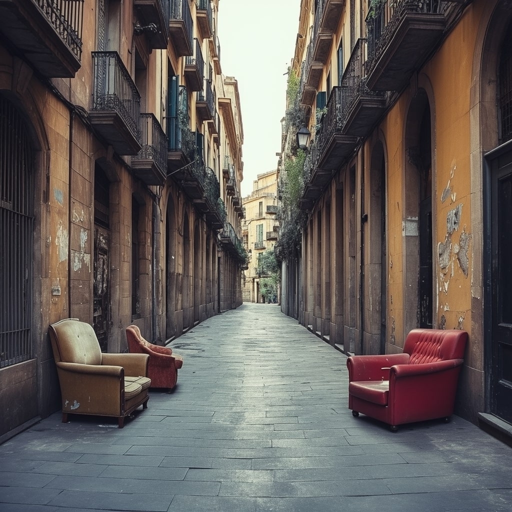 Vaciado de locales económicos en Sant Celoni